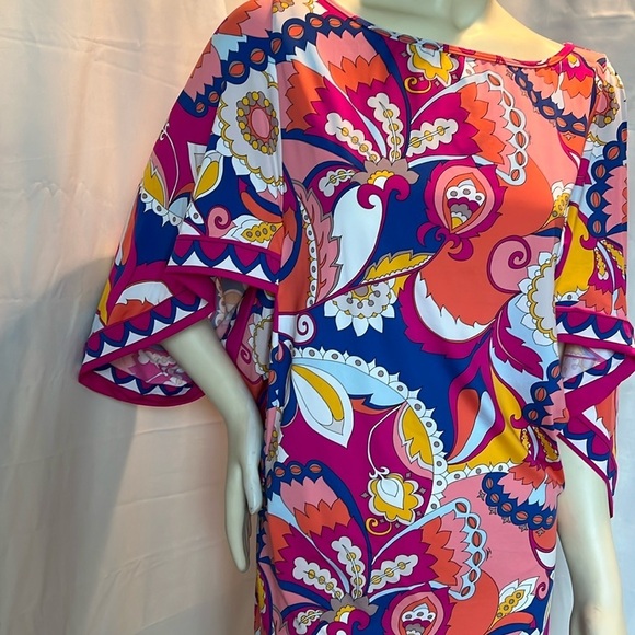 Trina Turk “Casablanca” Swim Cover Up Tunic Dress - Picture 3 of 7